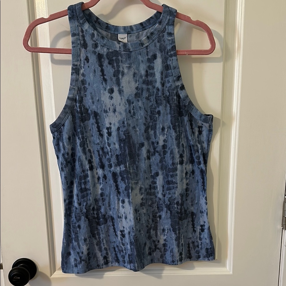 Old Navy Blue Sleeveless Tank Top